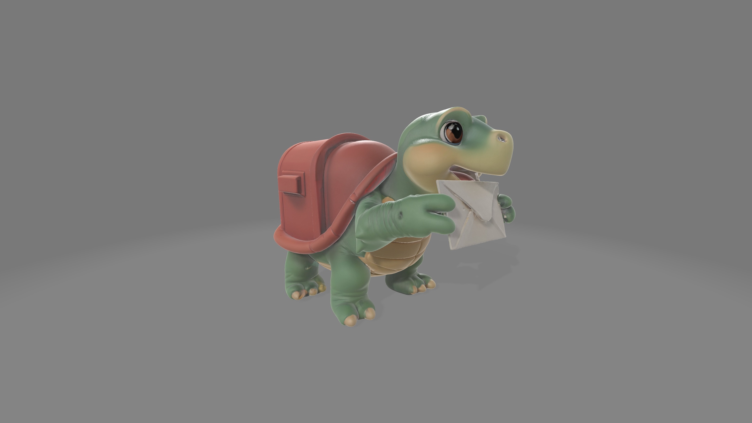 A1092 - Turtle post mail | Fab