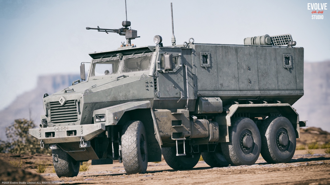 Media 1 for listing Vehicle Drivable Ural63095 MRAP