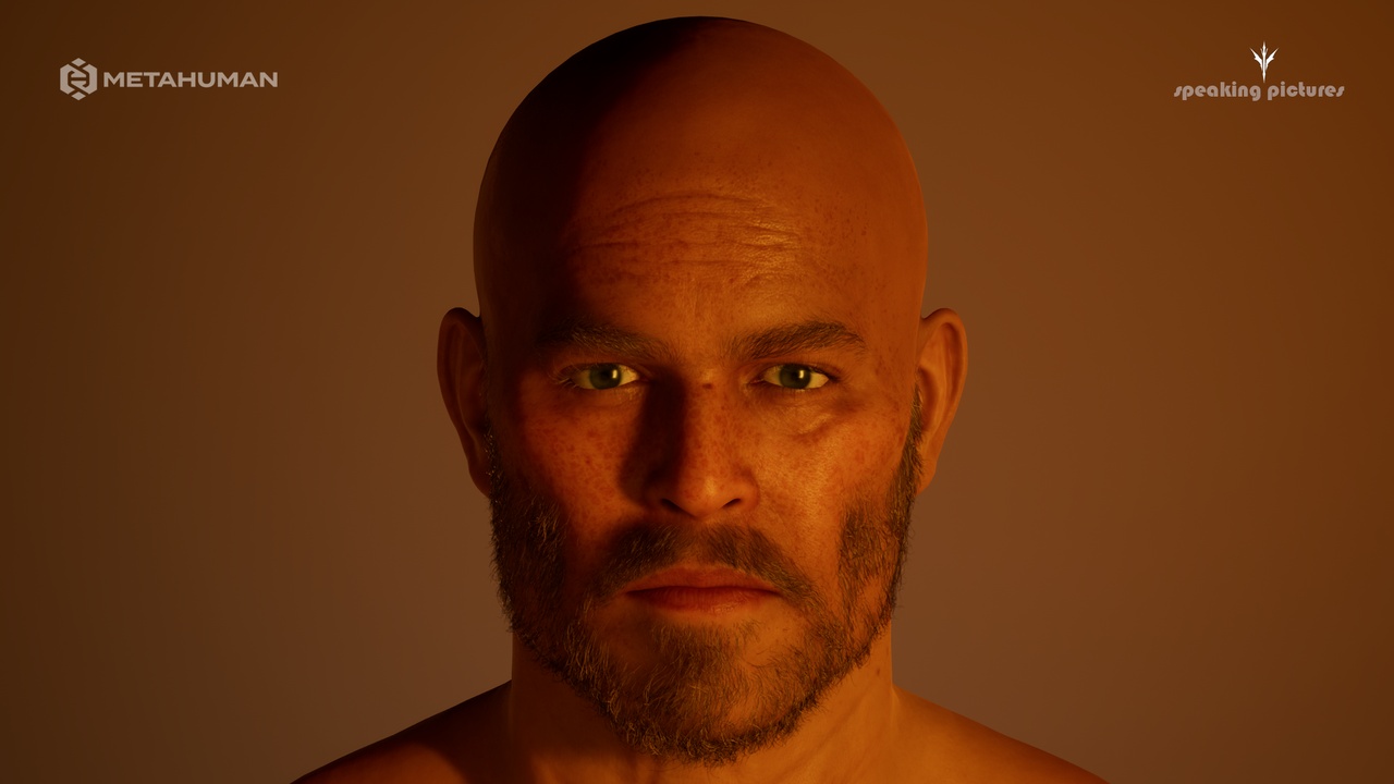 Media 1 for listing ⚔️ Ragnarök Fury – Viking Metahuman Editable Head 🪓🔥