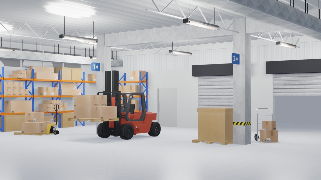 Media 1 for listing Warehouse assets bundle - low poly