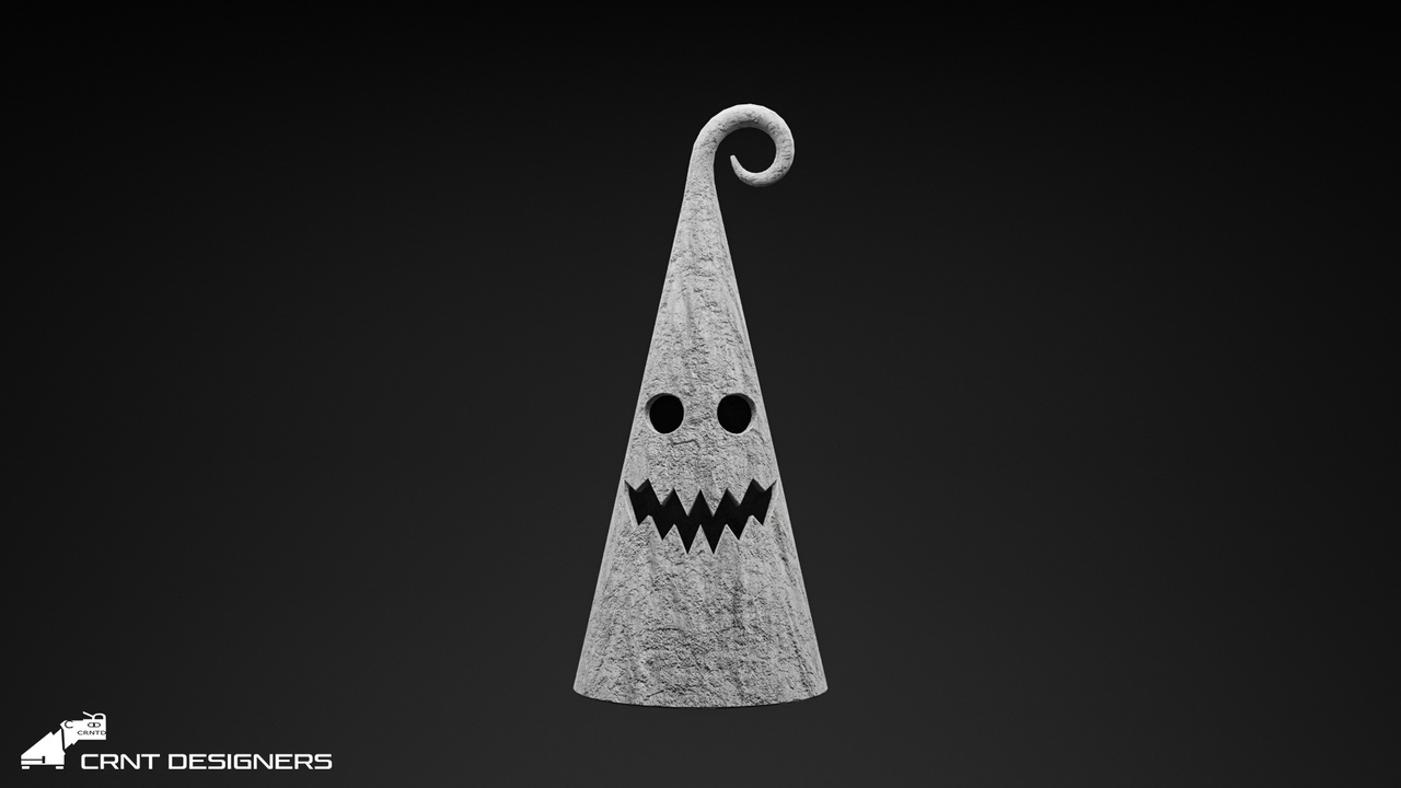 Media 1 for listing Halloween Ghost Lantern Lowpoly 3D model