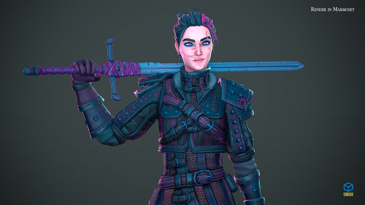 Media 1 for listing Swordswoman