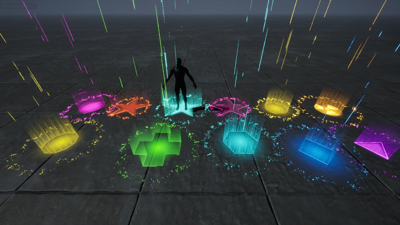 Media 1 for listing Stylized Aura with Parameter and work in UEFN