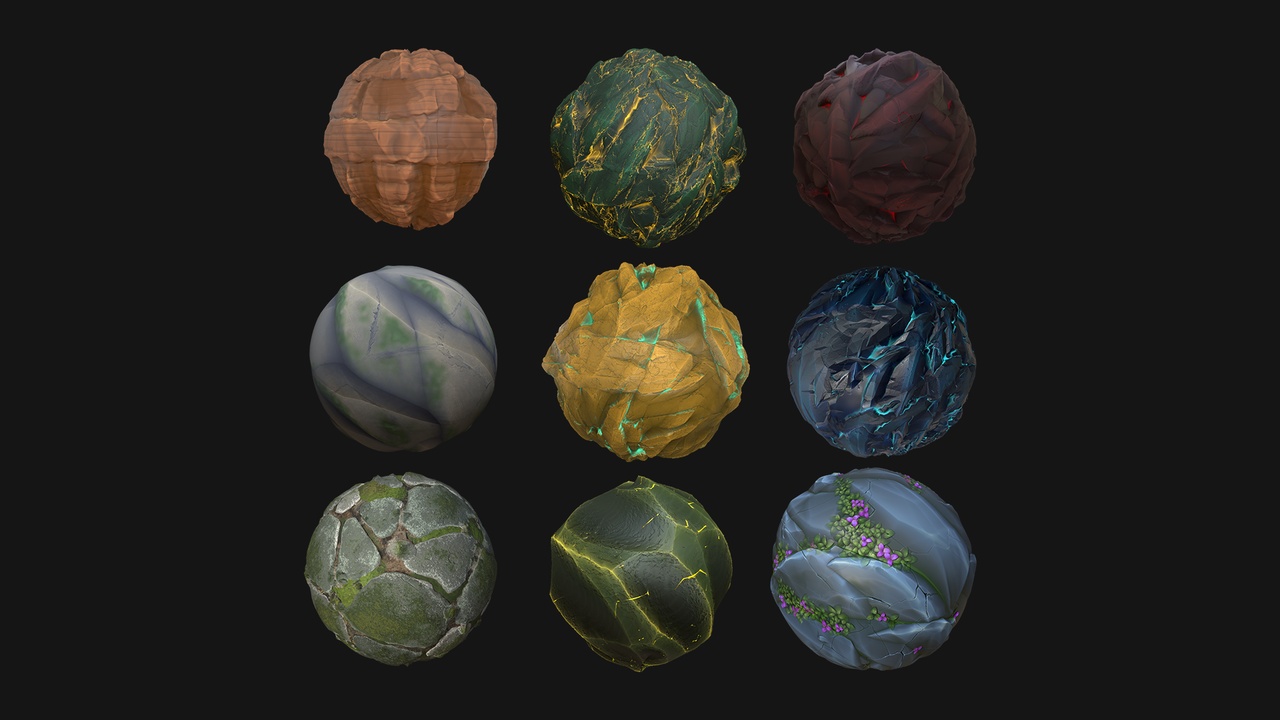 Media 1 for listing Pack Rocks Textures