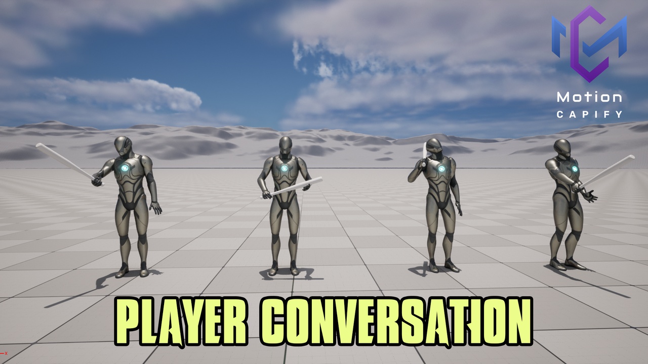 Media 1 for listing Player Conversation Anim Set