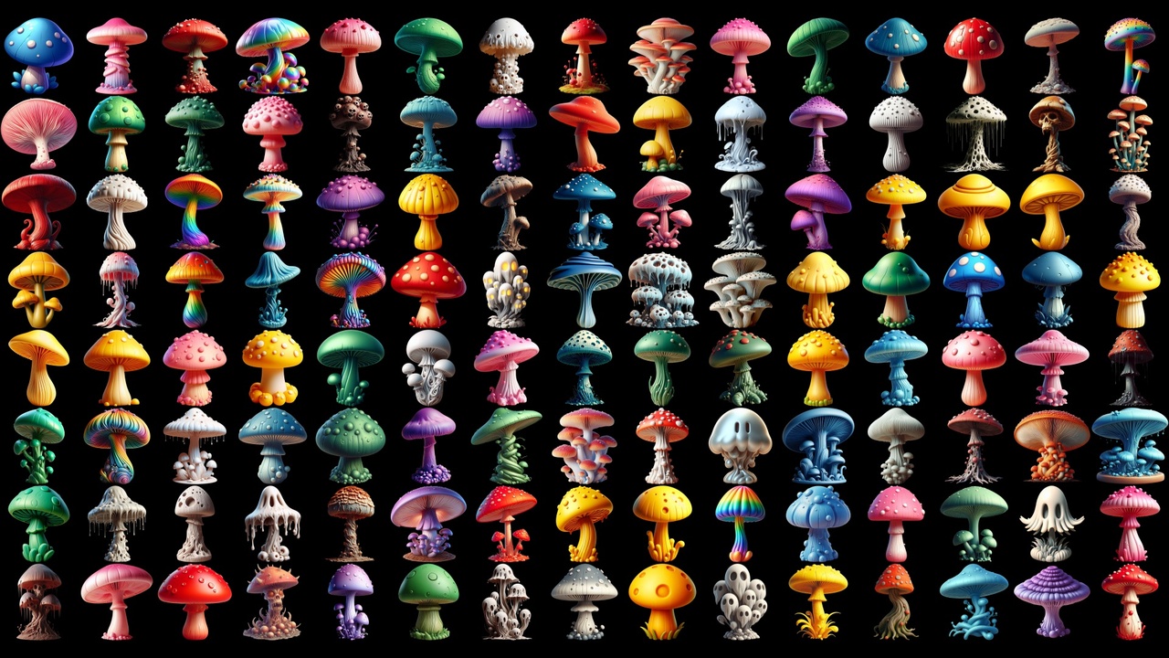 Media 1 for listing Mashrooms - 1100+ Sprites