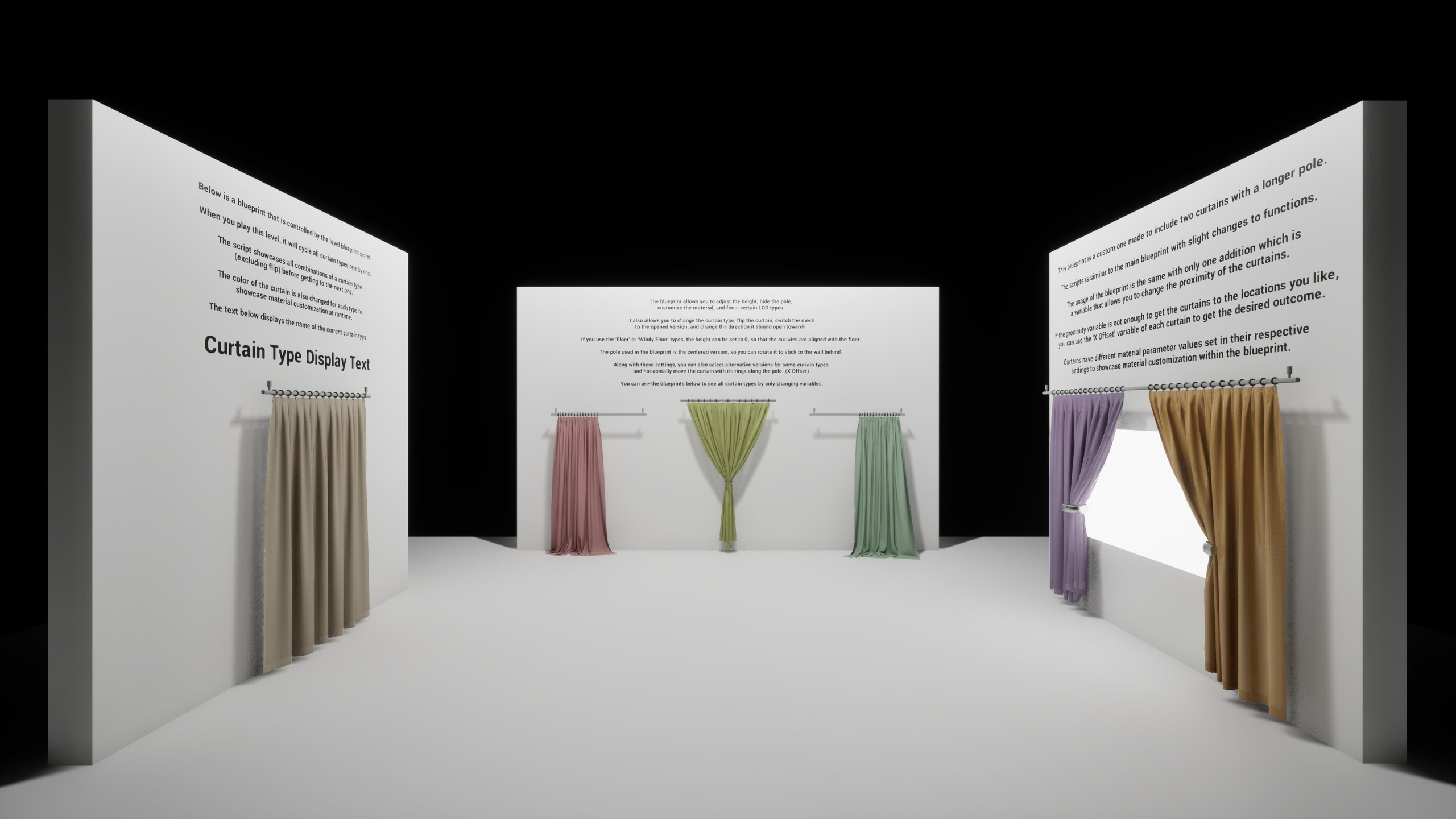 Media 1 for listing Curtain Pack (w/ Blueprint)