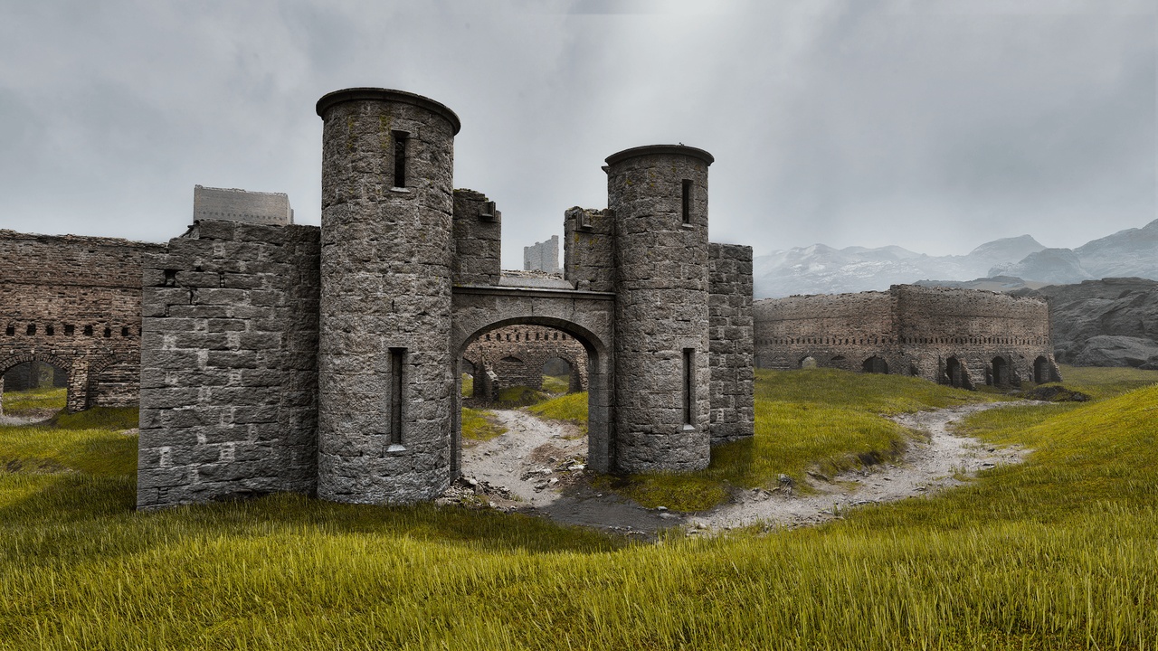 Media 1 for listing [Photoscanned] Highland Ruins: Rough Edge