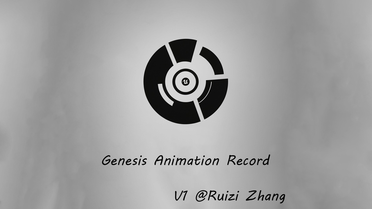 Media 1 for listing Genesis Animation Record V2