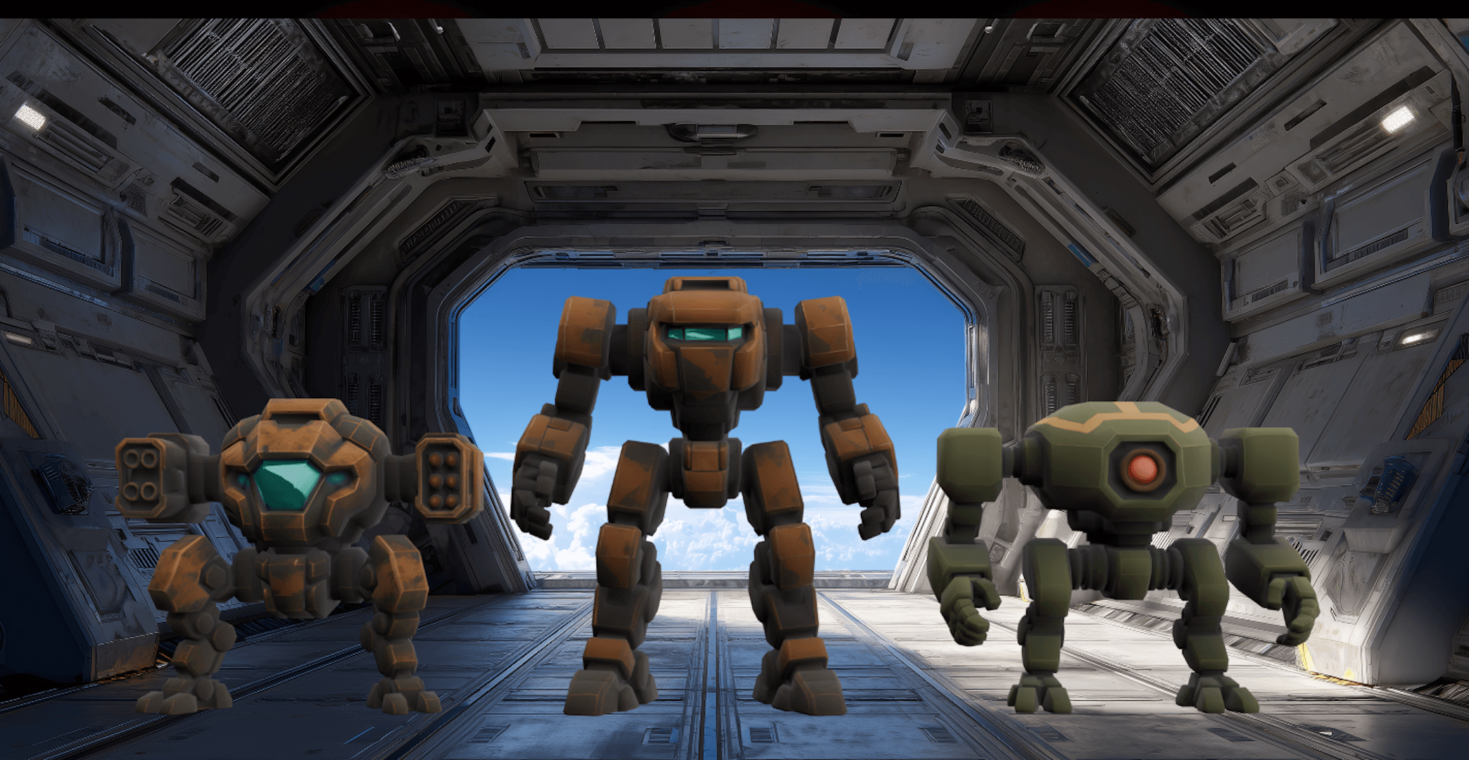 Stylized Combat Robot Pack Low Poly | Fab