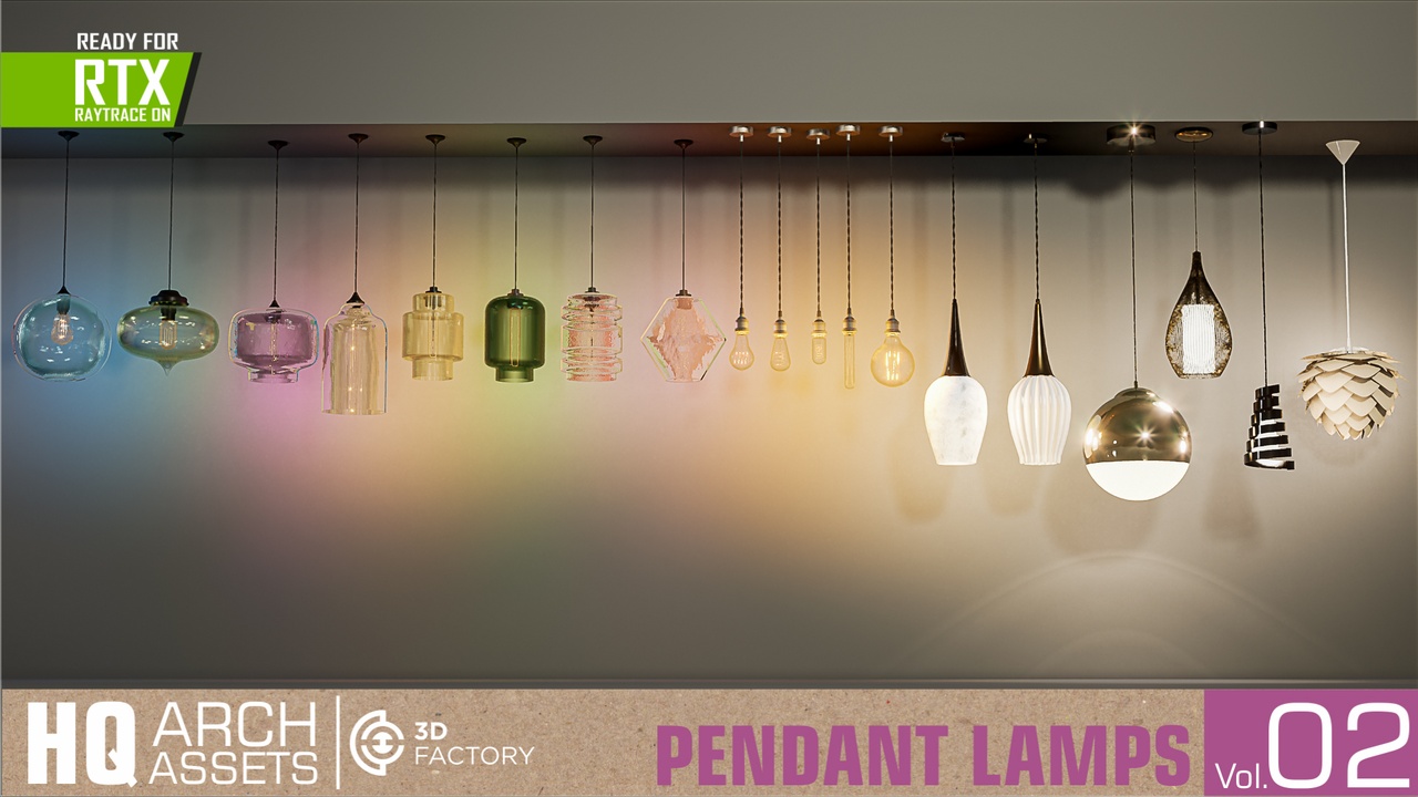 Media 1 for listing HQ Pendant Lamps Vol. 2