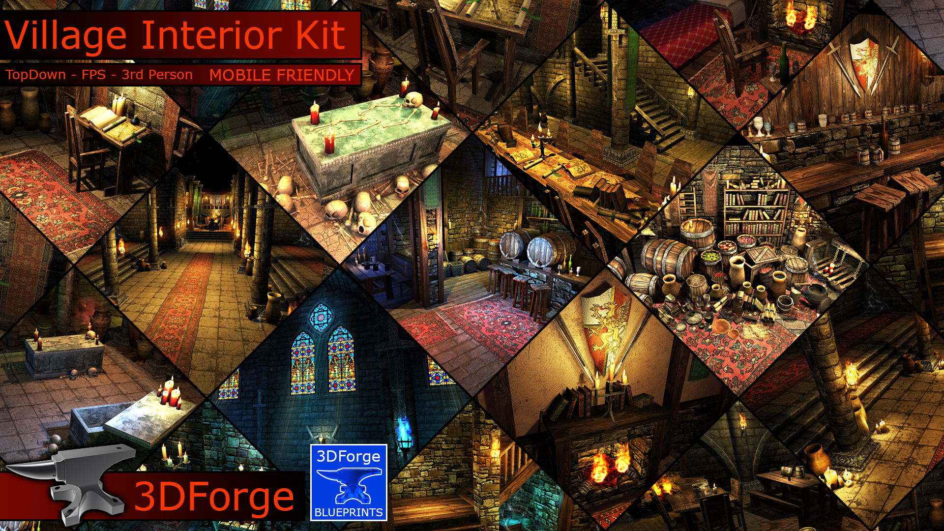 Village Interiors Kit | Fab