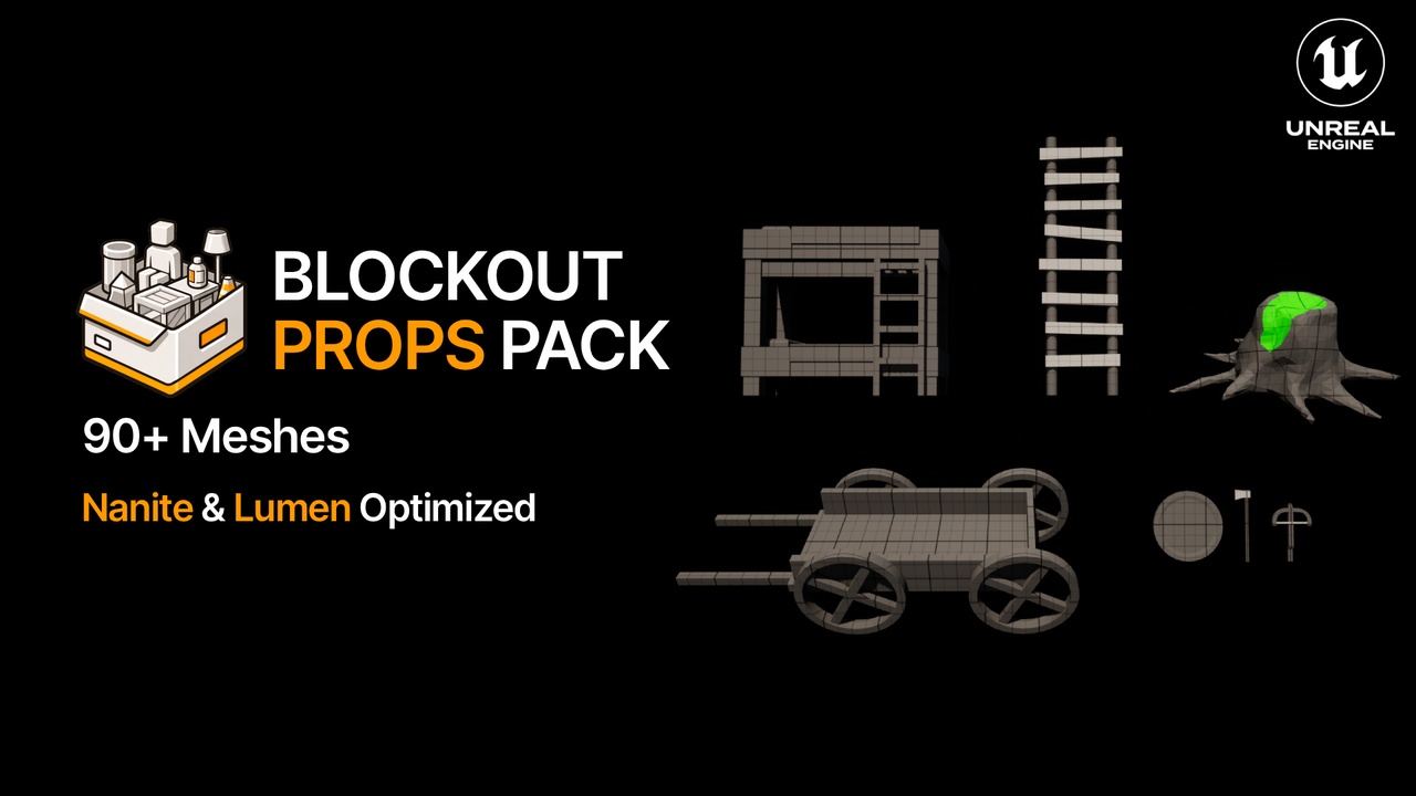 Media 1 for listing Blockout Props Pack