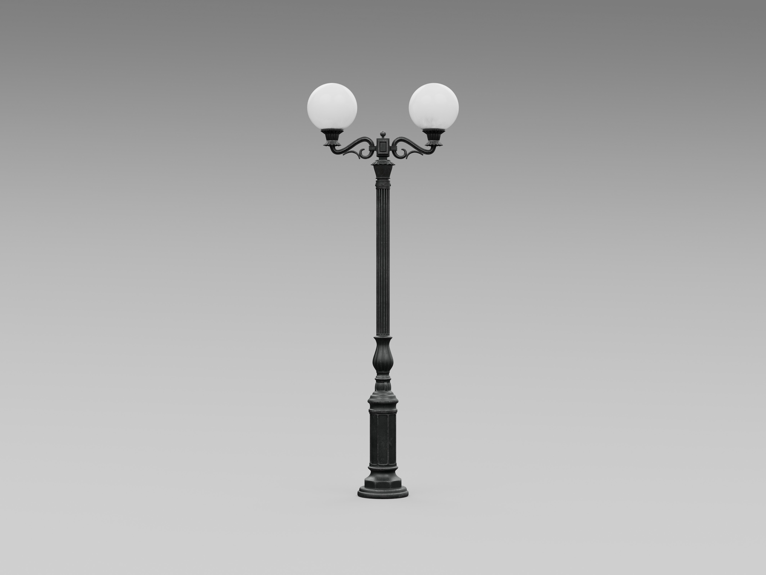 Media 1 for listing Cast Iron Dual Globe
