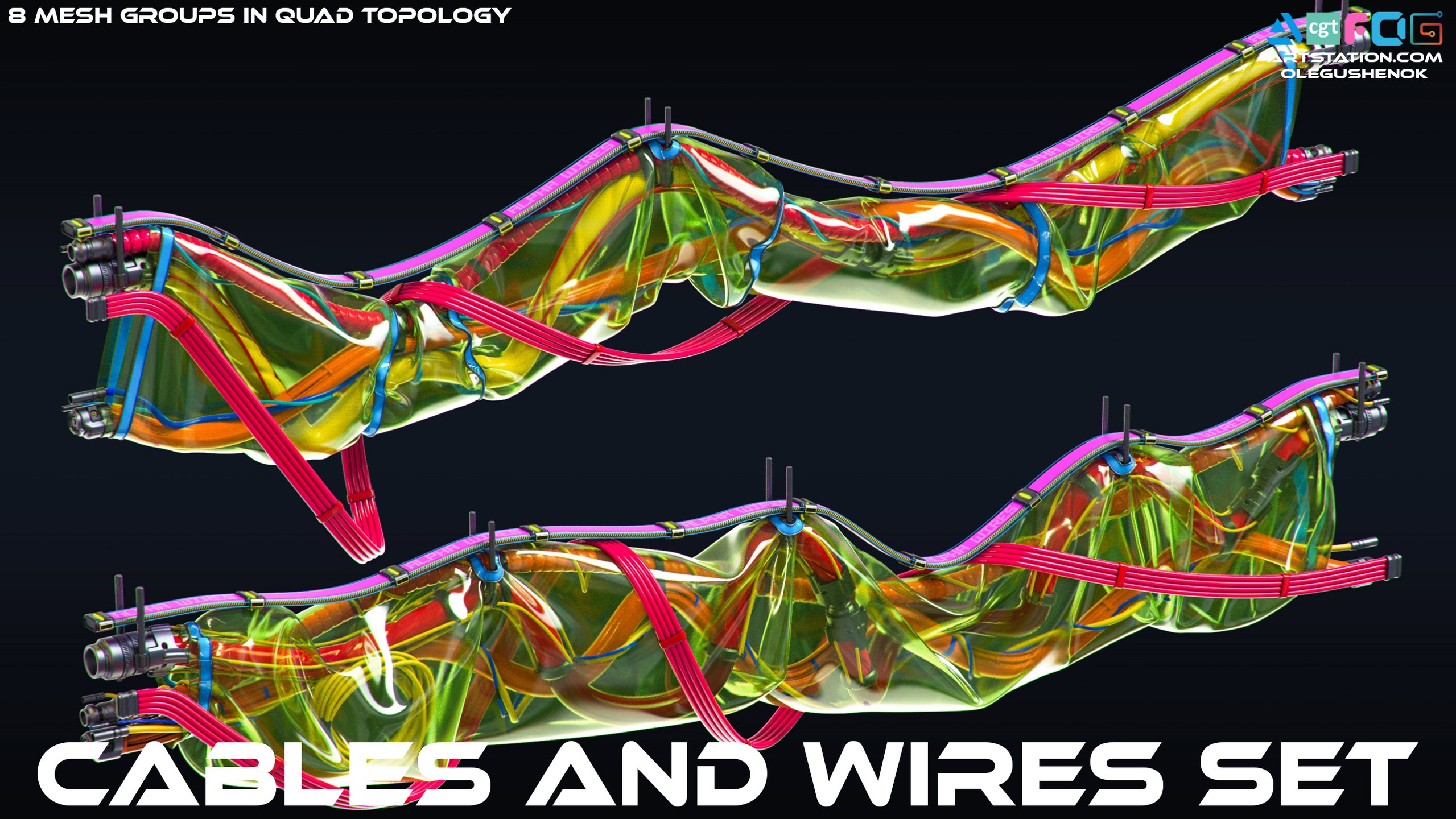 Multimedia 1 para anuncio Cables and Wires set