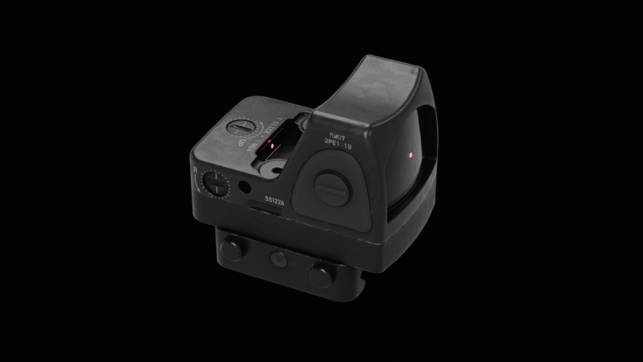 Media 1 for listing Trijicon RMR Adjustable LED + 45 Degree Mount