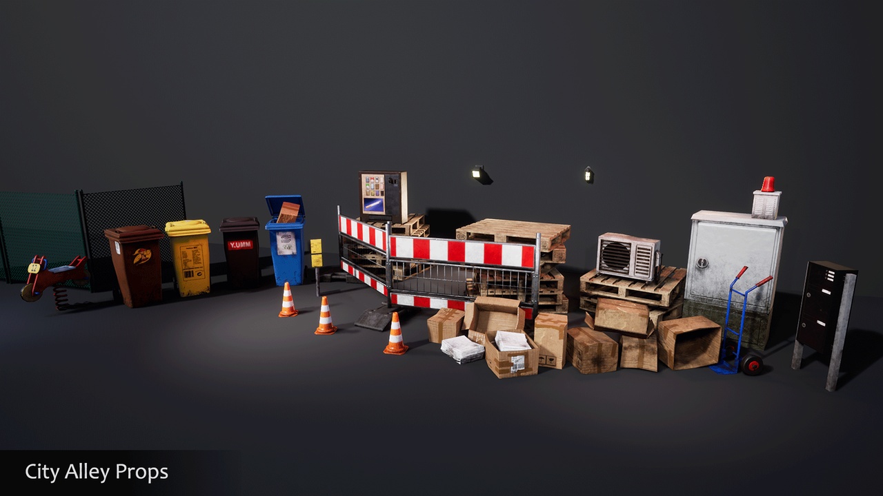 Media 1 for listing City Alley Props
