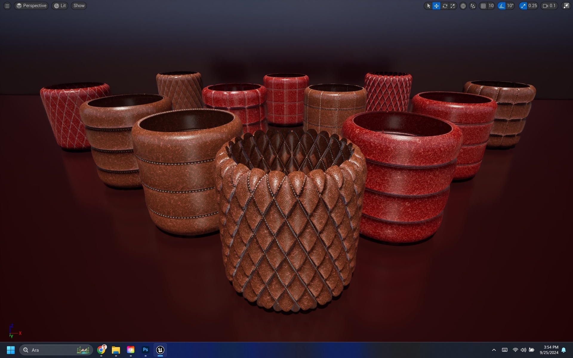 Media 1 for listing Realistic Leather Material Bundle 01