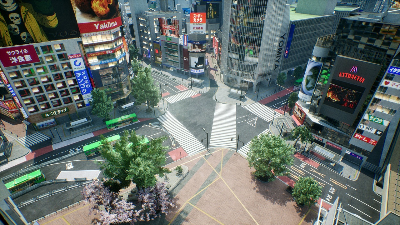 Media 1 for listing Shibuya - Game ready environment