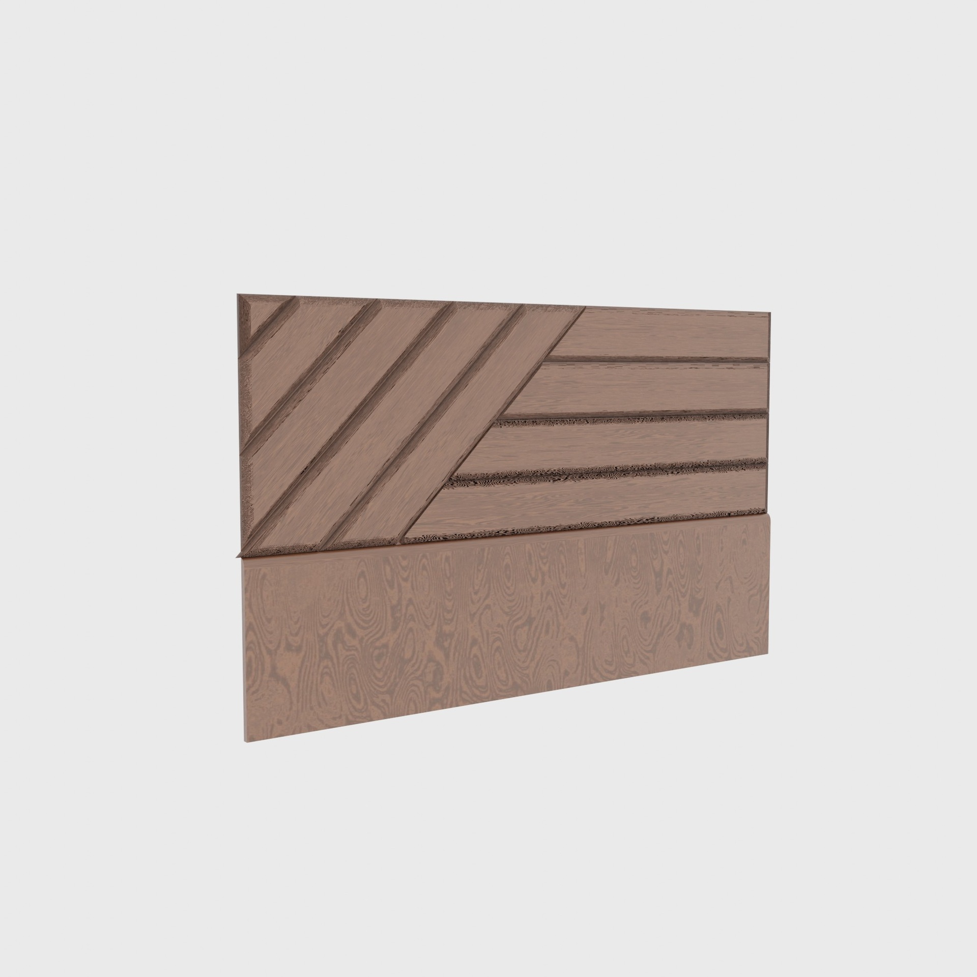 Media 1 for listing Bed Headboard Random Slat Set