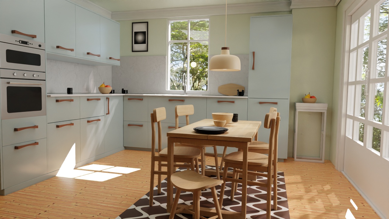 Media 1 for listing A Complete Peaceful and Serene Kitchen