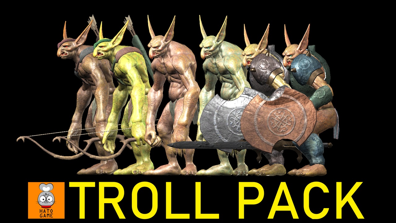 Media 1 for listing "Animated" Troll Pack