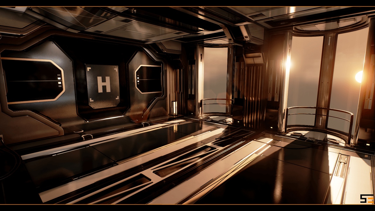 Media 1 for listing Modular SciFi Hallways