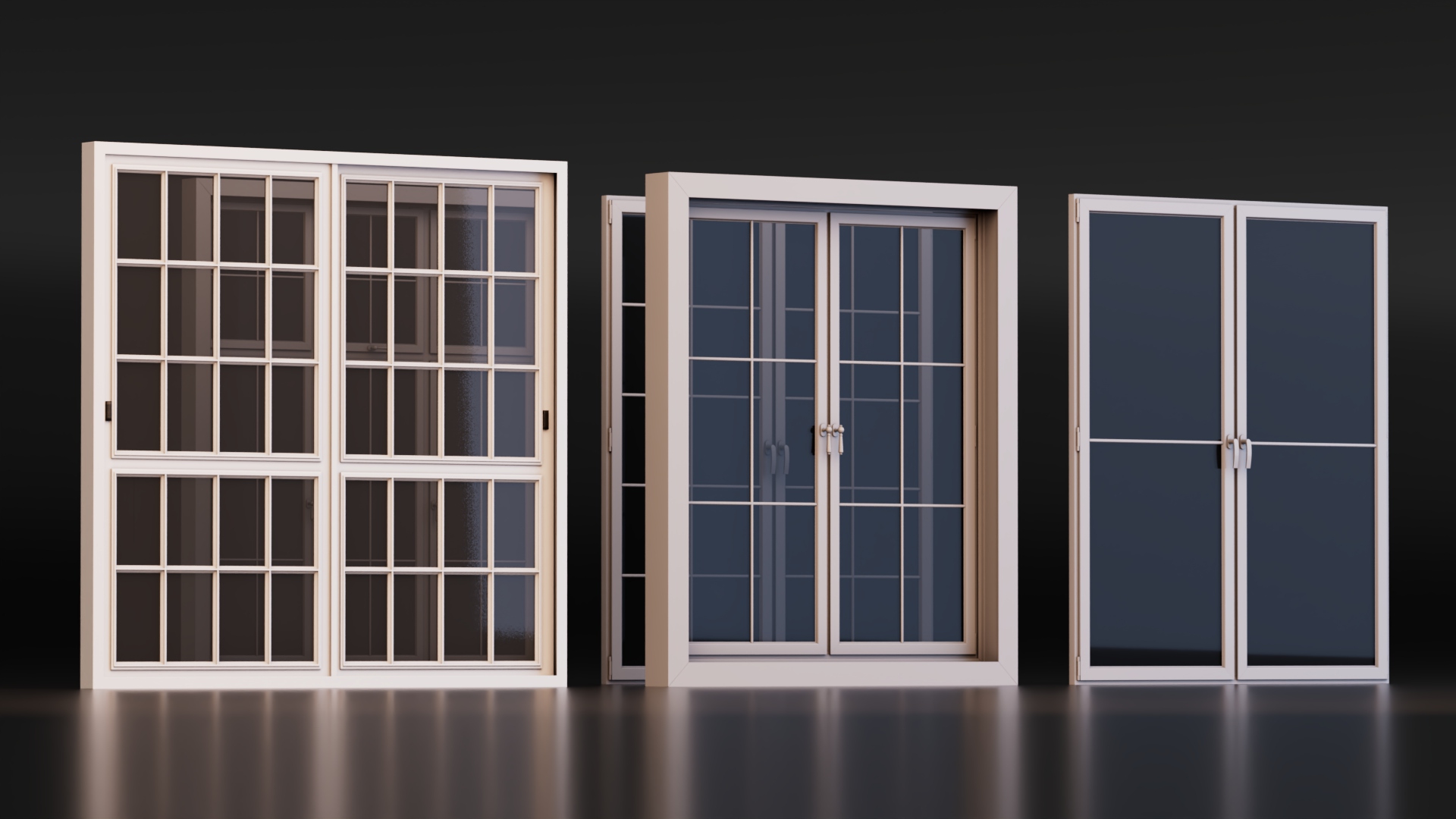 Modern Residential Window Set | Fab