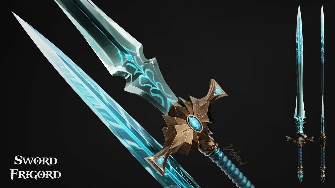 Media 1 for listing Sword Frigord [Stylized Fantasy]