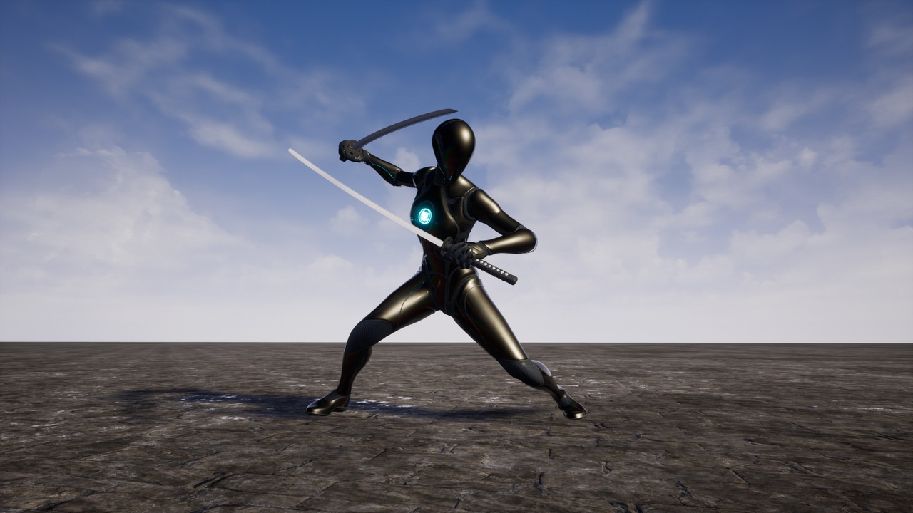 Media 1 for listing Female TwinKatana