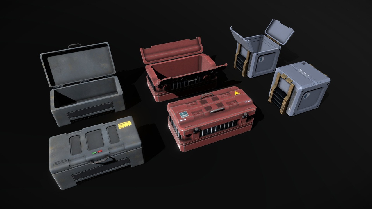 Media 1 for listing Scifi Boxes