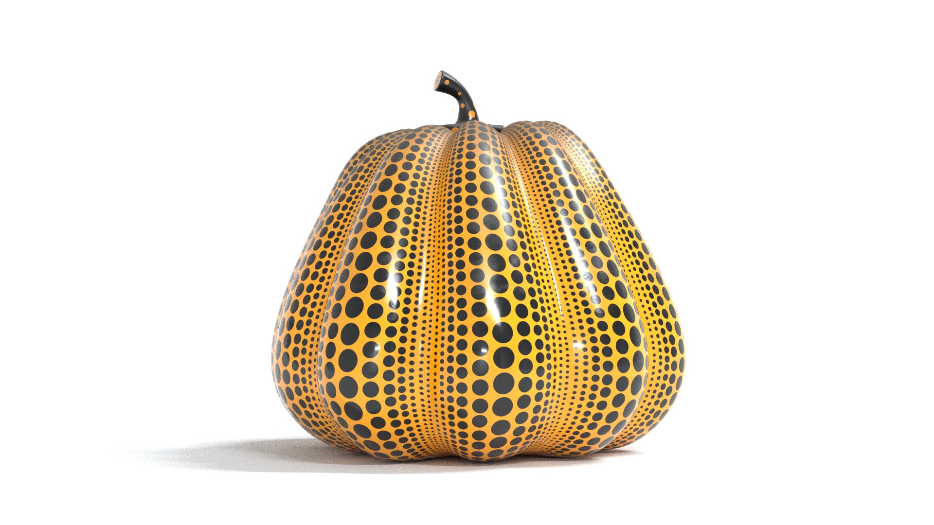 abstract pumpkin 4k pbr | Fab