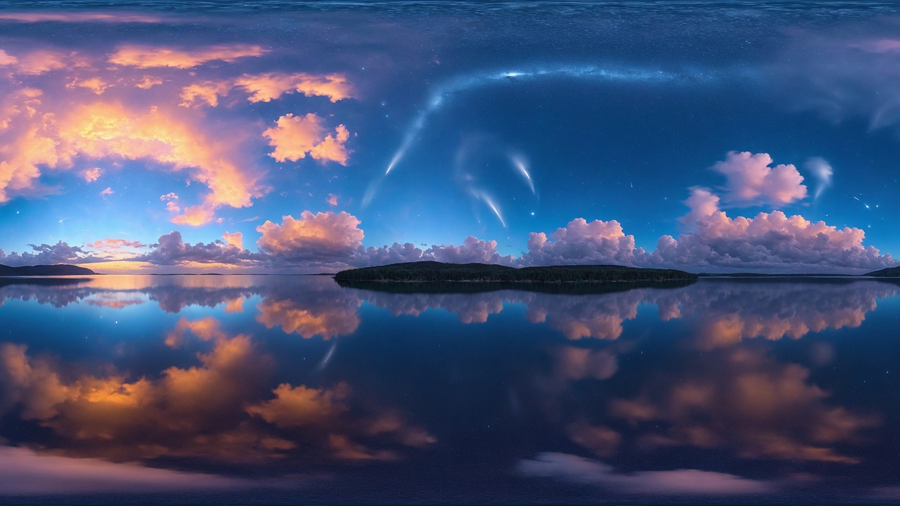 50 HDRI Night Sky Panoramas 제품 등록을 위한 미디어 1개