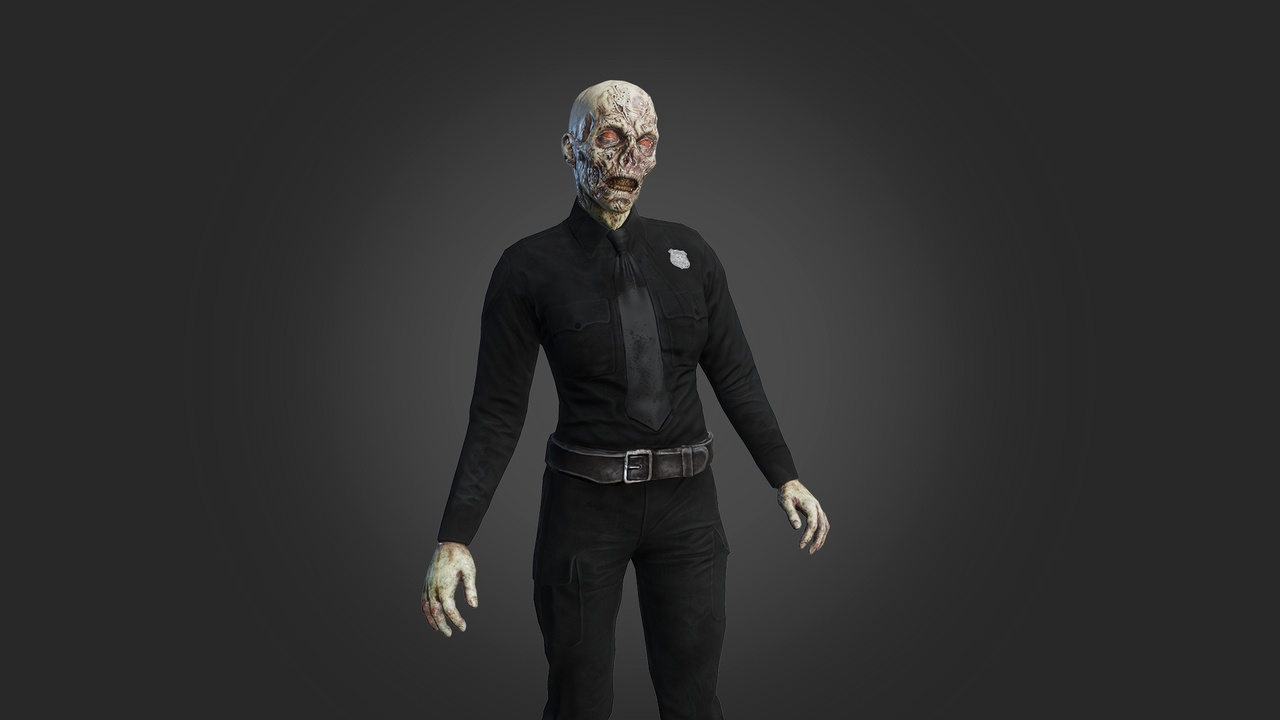 Media 1 for listing Zombie police girl