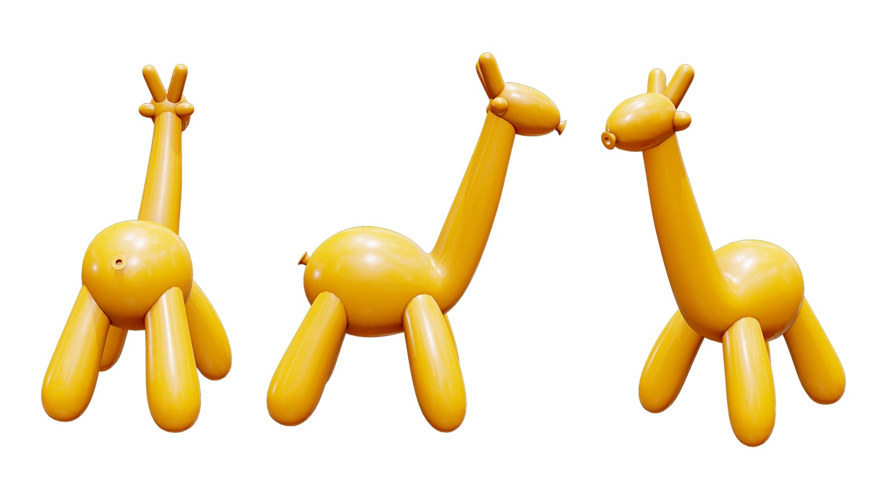 Media 1 for listing Balloon Giraffe