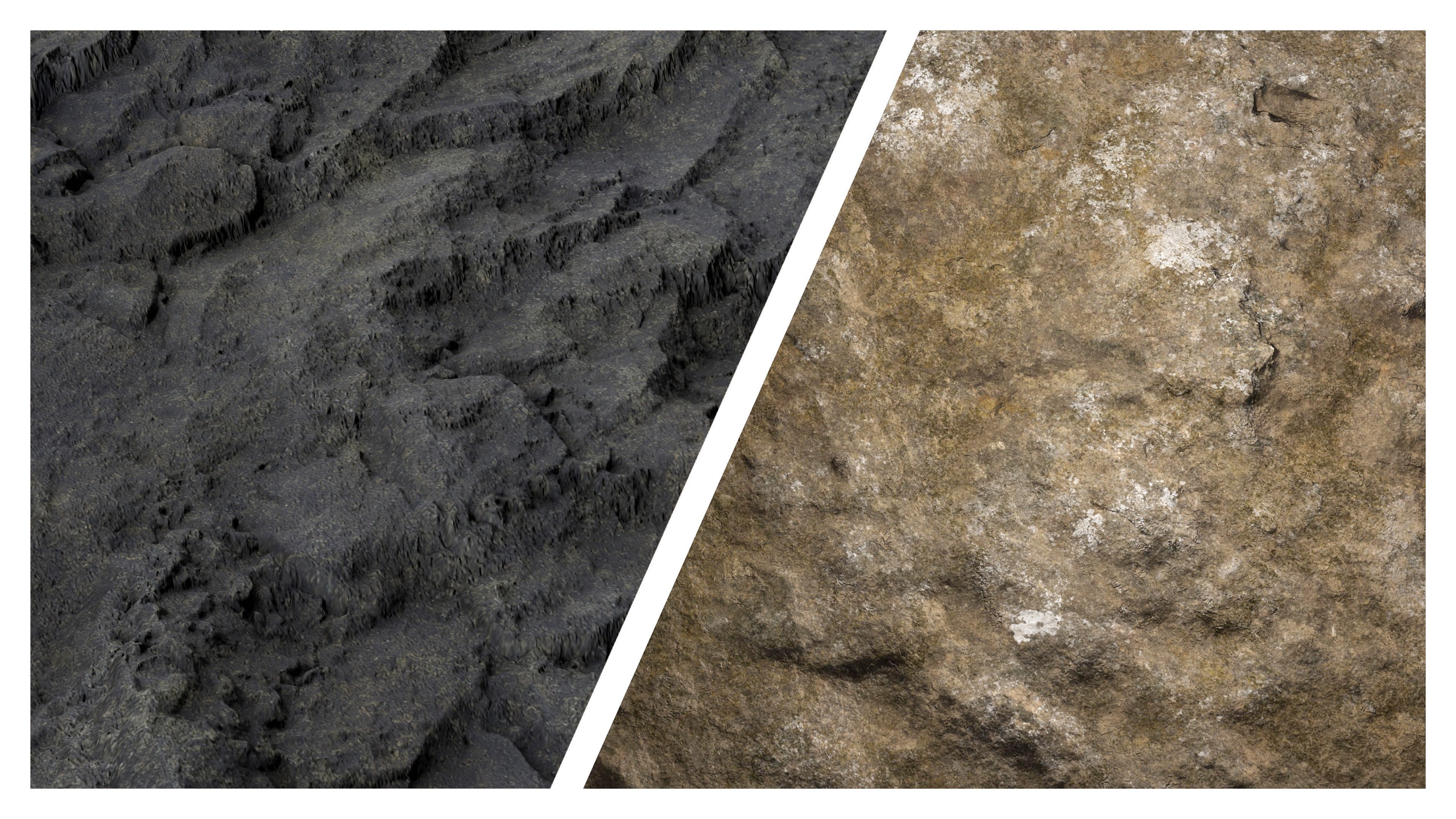 Media 1 for listing Rock PBR Texture Combo
