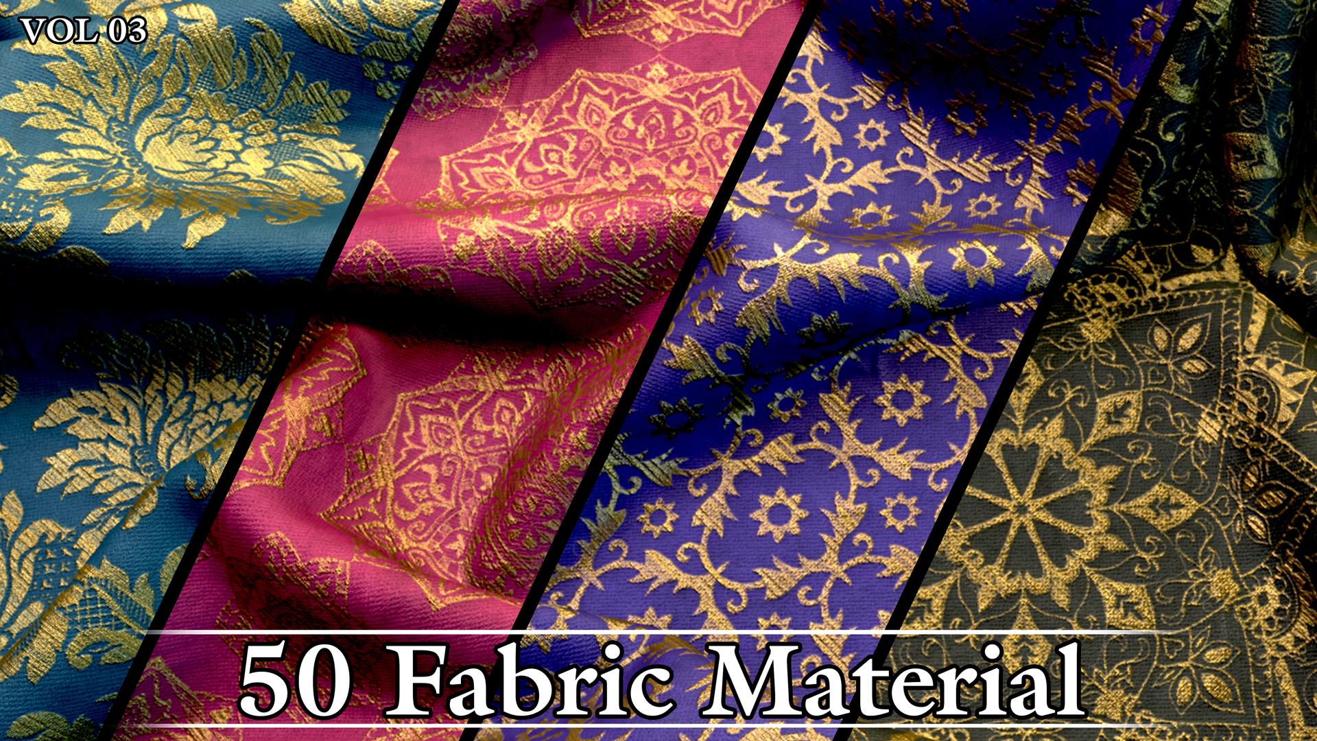 50 Fabric Material VOL03 | Fab