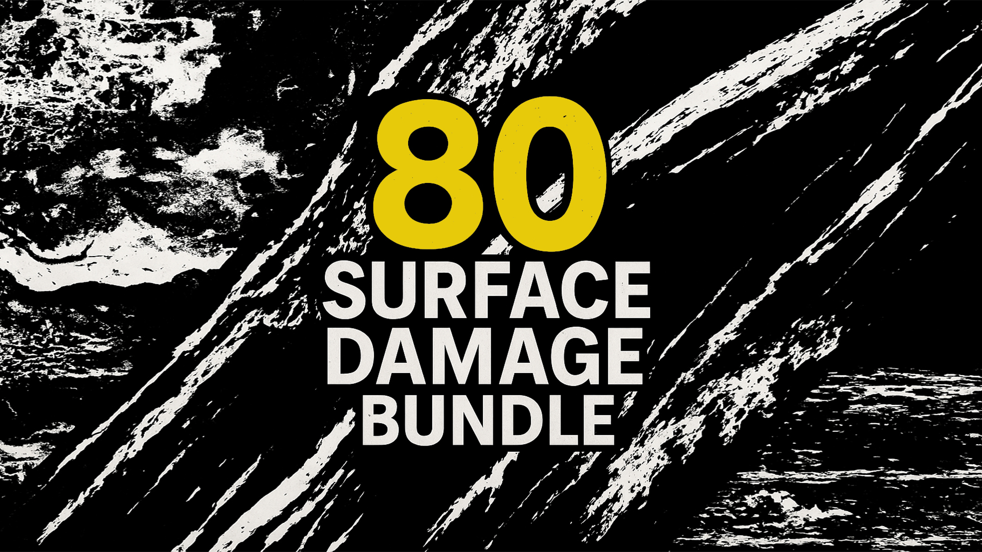 Surface Damage & Imperfections - 4K Texture Bundle (80 PNGs) | Fab
