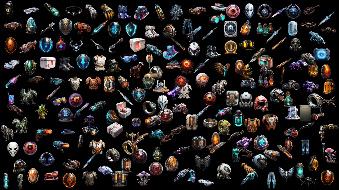 Media 1 for listing RPG Scifi Item 215kinds icons