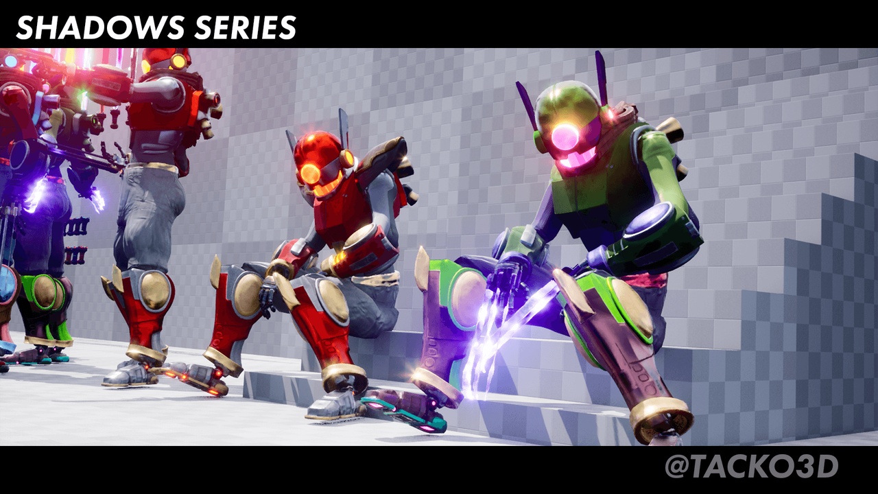Media 1 for listing Cyborg Ninja and Woman Ninja - Modular Clothing and Robots