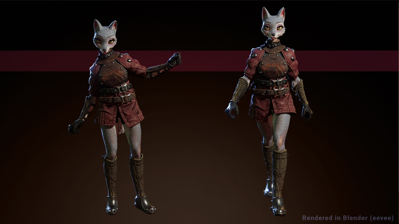 Media 1 for listing Wolf girl