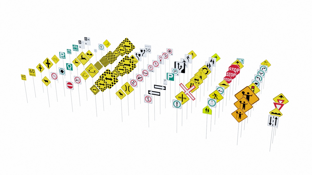 Media 1 for listing Road Sign Collection