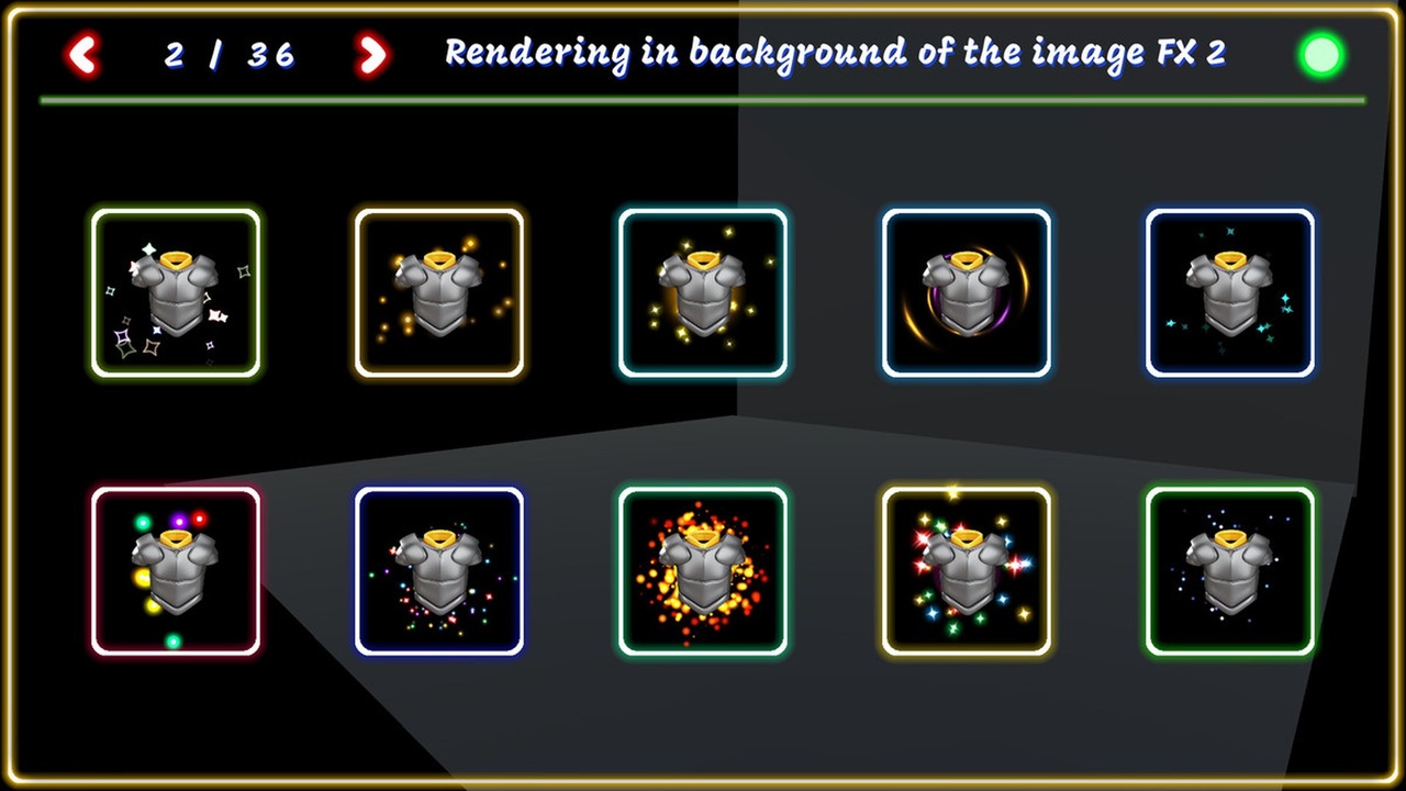 Media 1 for listing UI FX - Particle System