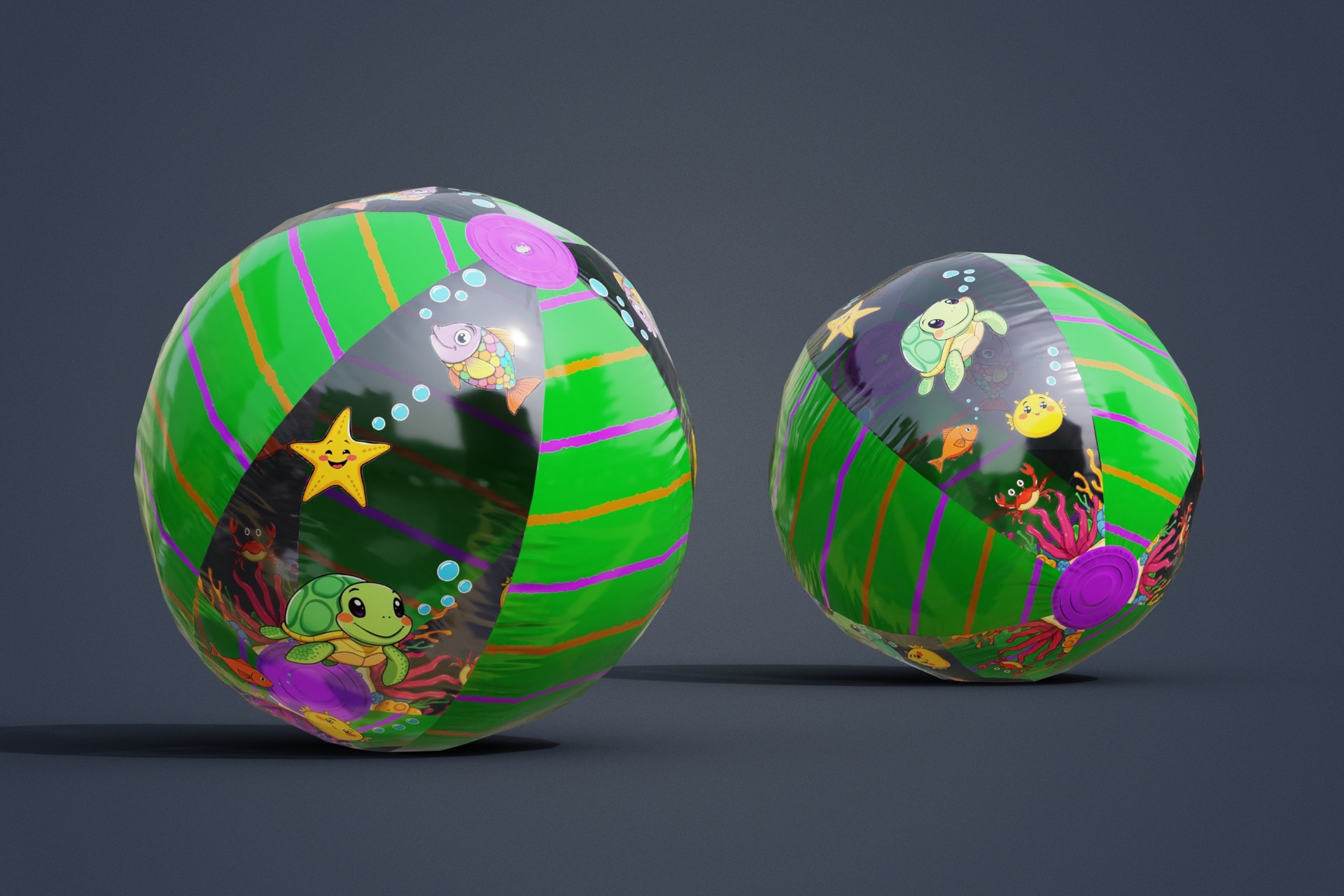 Media 1 for listing Beach Ball Prop PBR Game-Ready