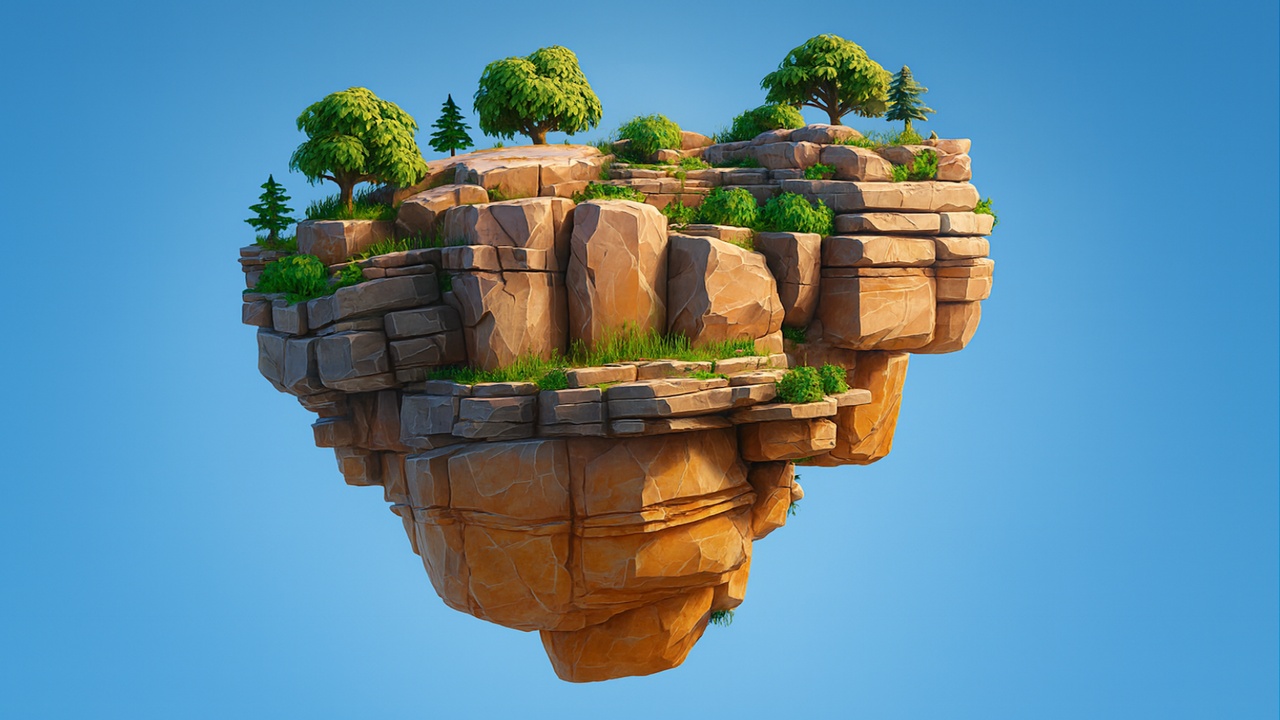 Media 1 for listing Flying Islands Free Set🏝️