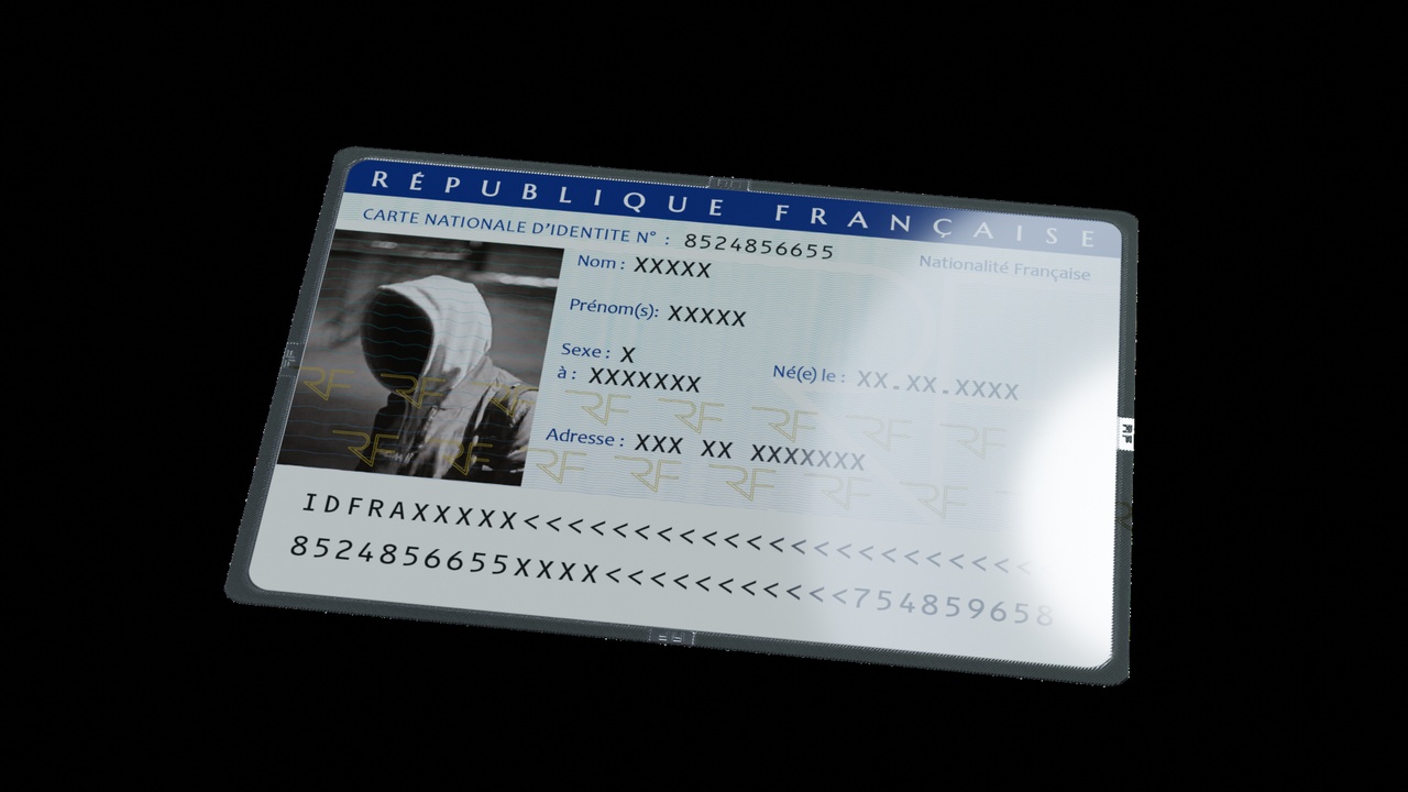 Media 1 for listing French identity card CNI