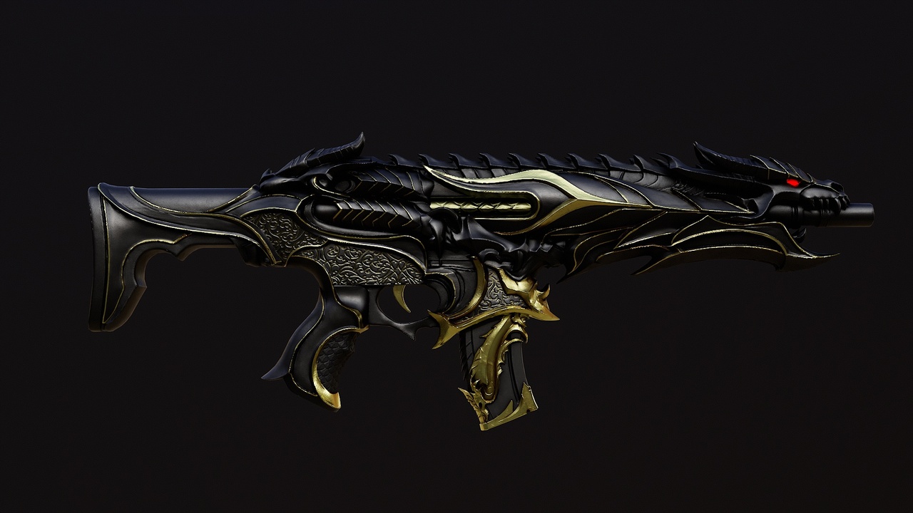 Media 1 for listing Nightdrake AssaultRifle | Game Ready Gun