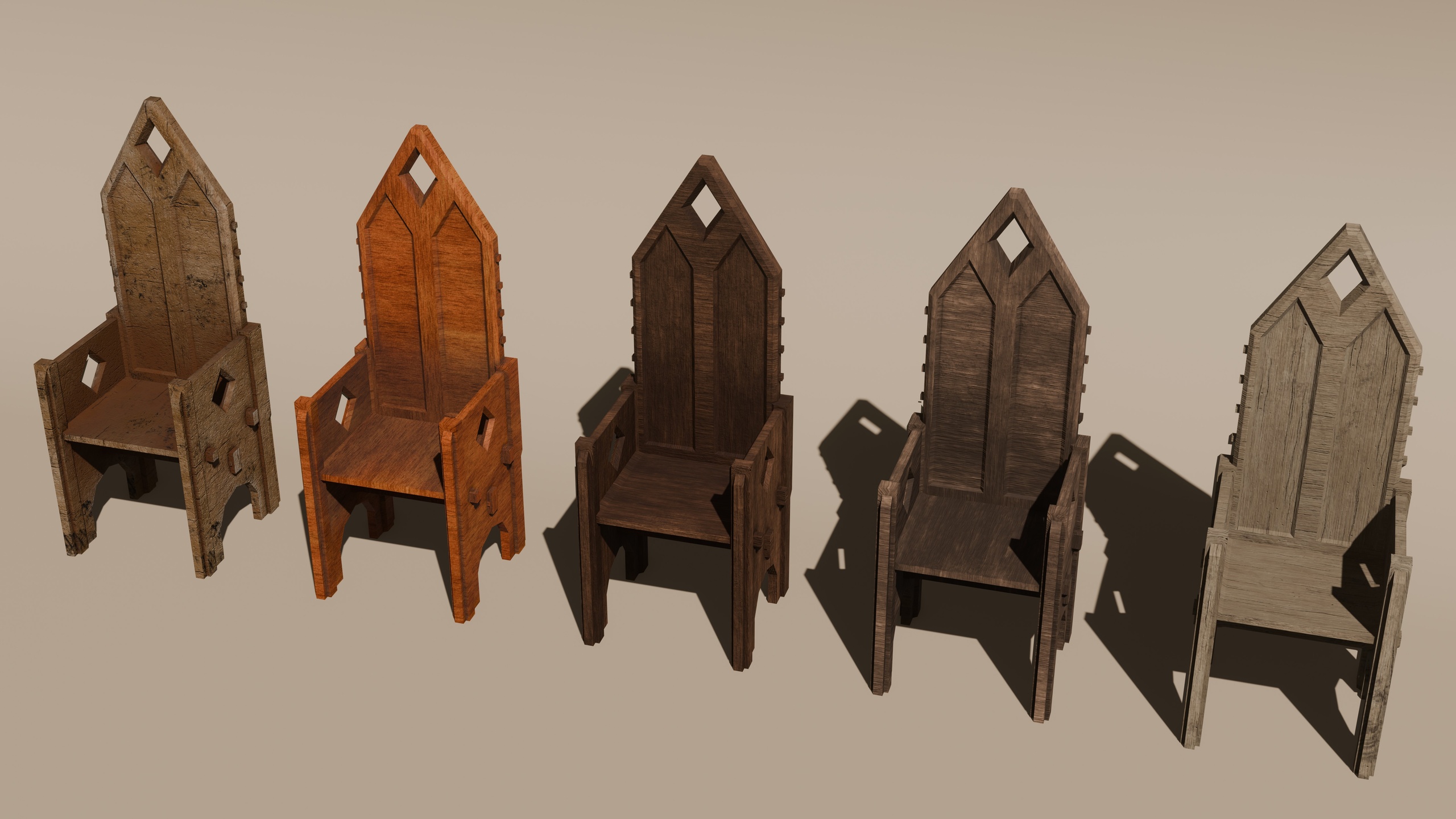 商品 Medieval Chair 的媒体 1