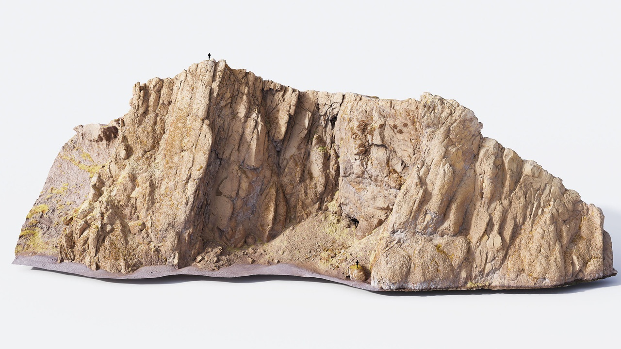 Media 1 for listing Volcanic Mountain Cliffs B