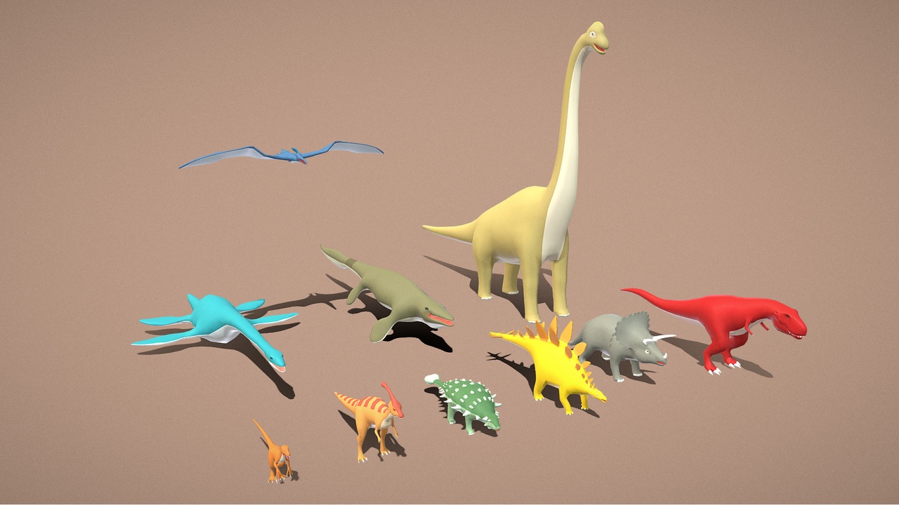 Media 1 for listing Animals Pack - Dinossaurs